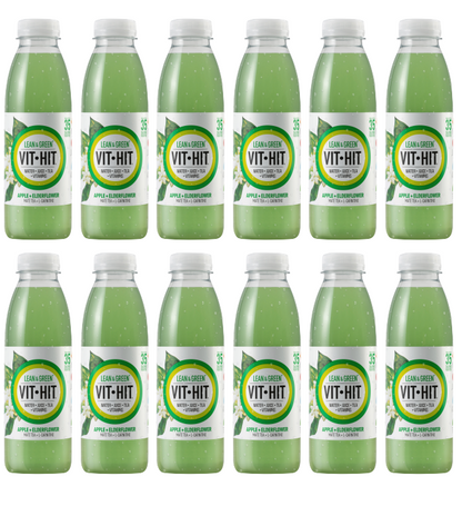 12 x Vit Hit Apple Lean & Green 500Ml