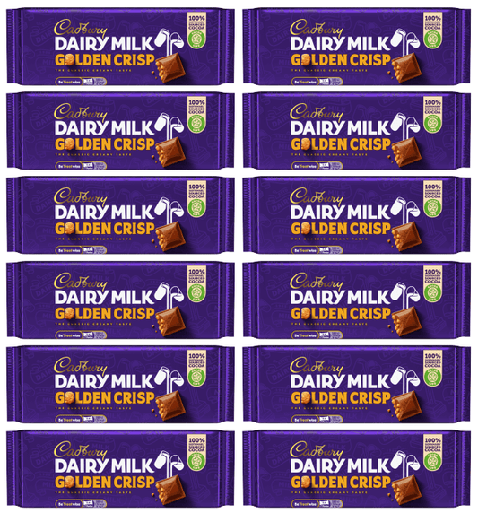 12 x Cadbury Golden Crisp Irish - 54Gm