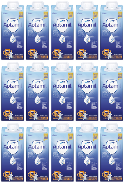 15 x Aptamil Rtf Growing Up Milk 200Ml