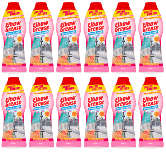 12 x Elbow Grease Pink Cream Cleaner  - 540GM