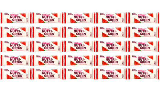 25 x Nutri Grain Strawberry Bar 37Gm
