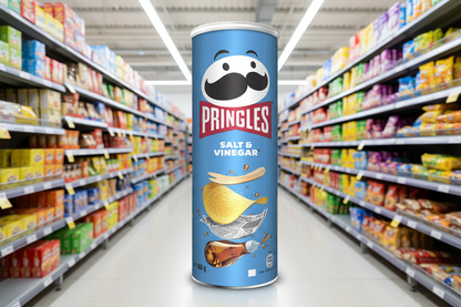 19 X Pringles Salt & Vinegar 165G