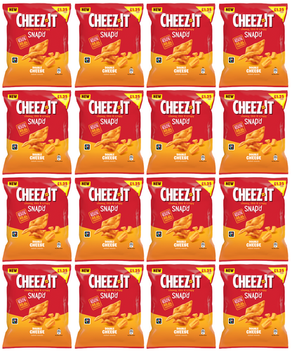 16 x Cheez-it Snap'd Double Cheese - 65GM