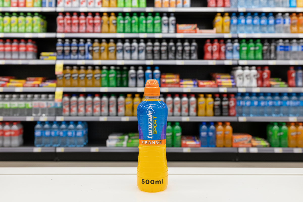 12 x Lucozade Sport Orange 500Ml