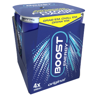 6 x Boost Can Regular 4X250M