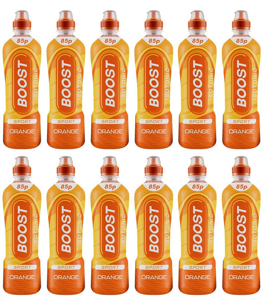 12 x Boost Sport Isotonic Orange 500Ml