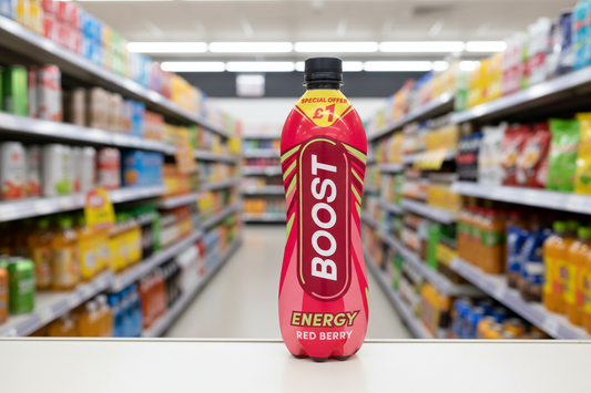 12 x Boost Energy Red Berry - 500ML