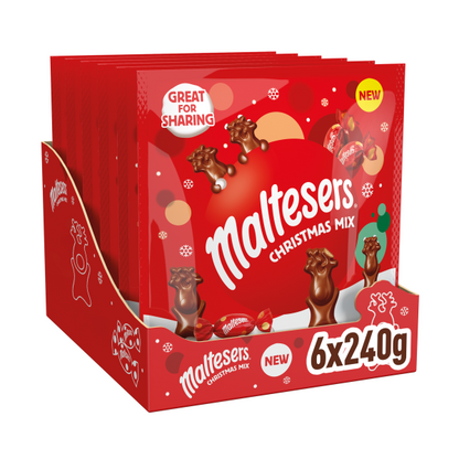 6 x Merryteaser Christmas Mix Pouch - 240GM