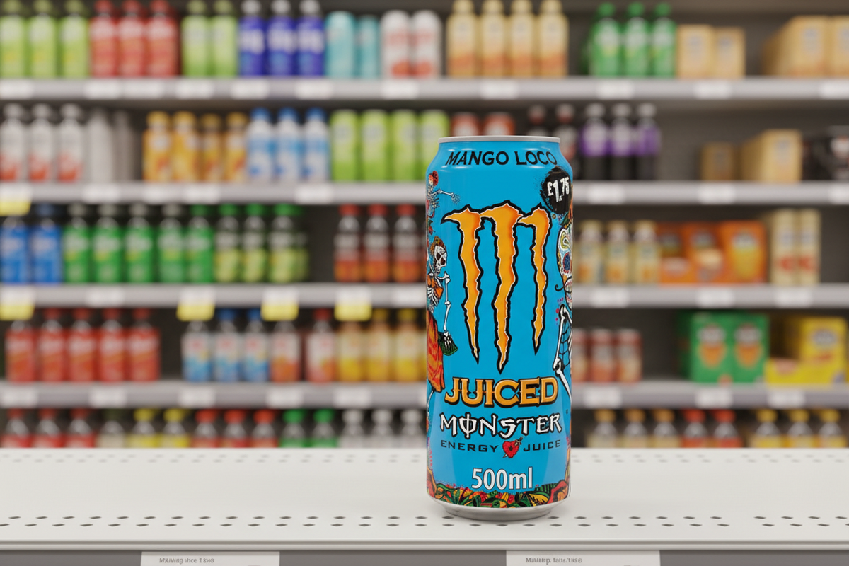 12 x Monster Energy Mango Loco - 500ML