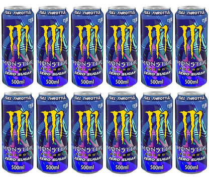 12 x Monster Energy Full Throttle - 500ML