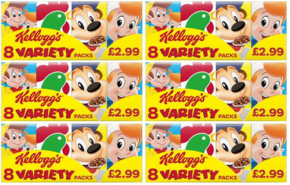 6 x Kelloggs Variety  Pack - 196G