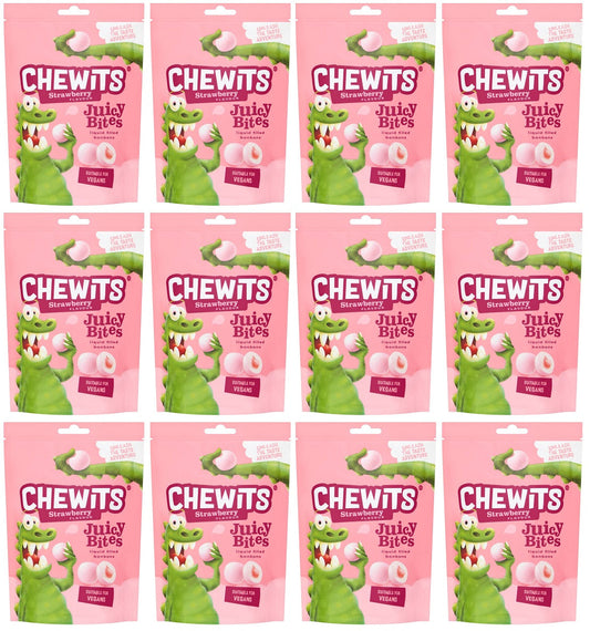 12 x Chewits Strawberry Juicy Bites - 115GM