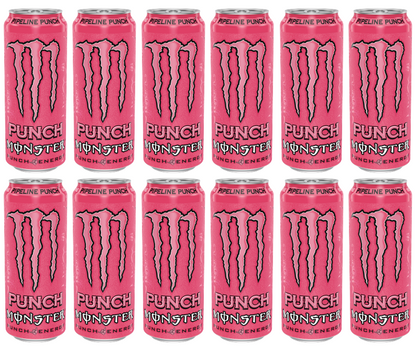 12 x Monster Energy Pipeline Punch 500Ml