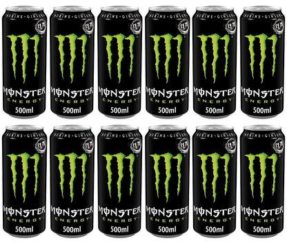 12 x Monster Energy Original - 500ML