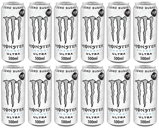 12 x Monster Energy Ultra Zero - 500ML