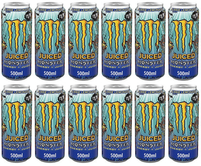 12 x Monster Energy Aussie Lemonade - 500ML