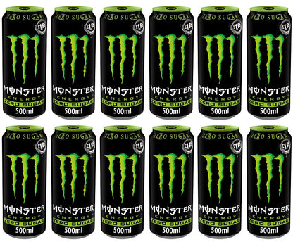 12 x Monster Energy Original Zero - 500ML