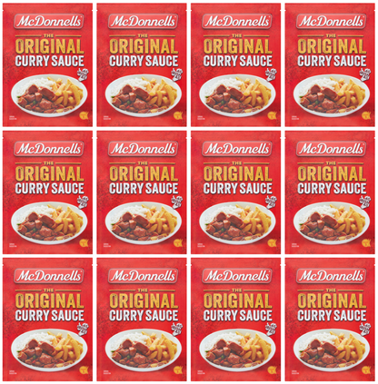 12 x Mcdonnells Curry Sauce Sachets 82Gm