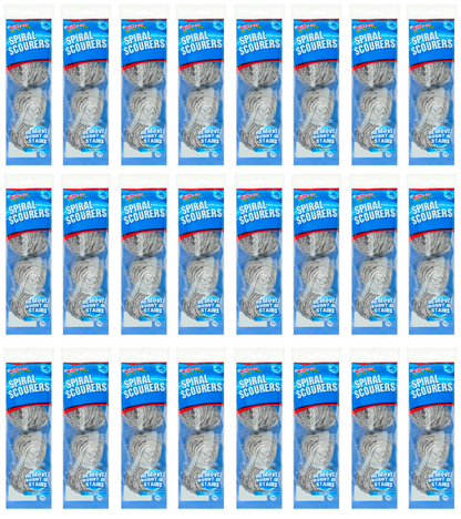 24 x Killeen Spiral Scourers 4 Pack