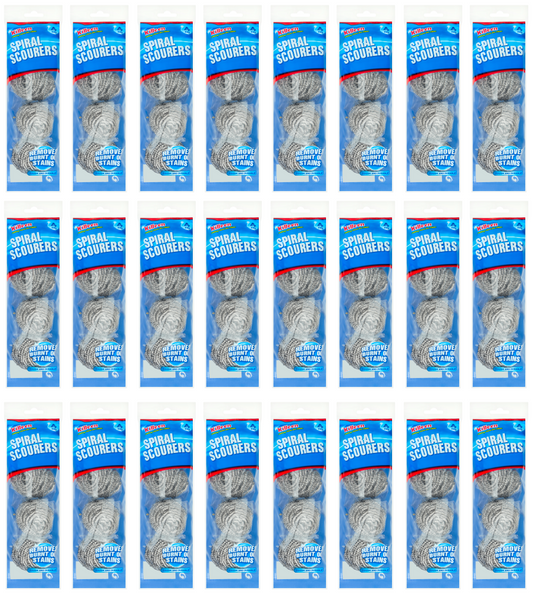 24 x Killeen Spiral Scourers 4 Pack