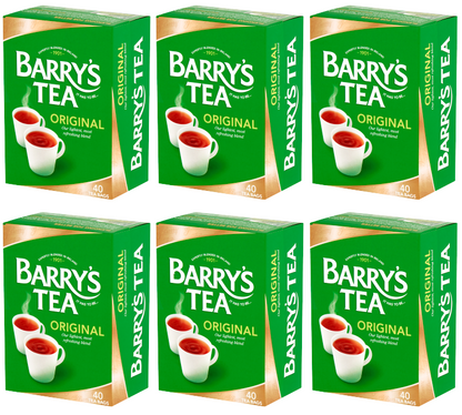 6 x Barry'S Original Teabags 40'S