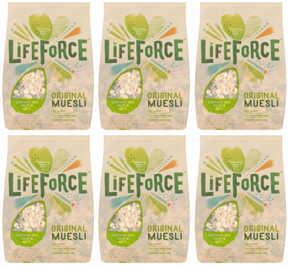 6 x Lifeforce Irish Muesli 750Gm