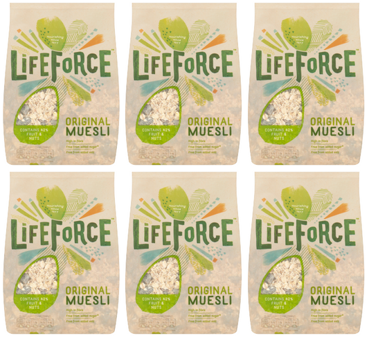 6 x Lifeforce Irish Muesli 750Gm