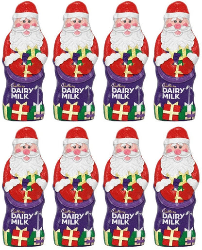 8 x Cadbury Hollow Santa - 100GM