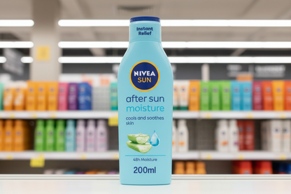6 x Nivea Moisturising After Sun Lotion 200Ml