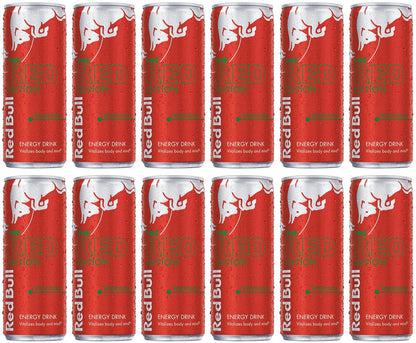 12 x Red Bull Energy Drink Editions Watermelon - 250ML