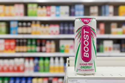 24 x Boost Energy Apple & Raspberry Can - 250ML