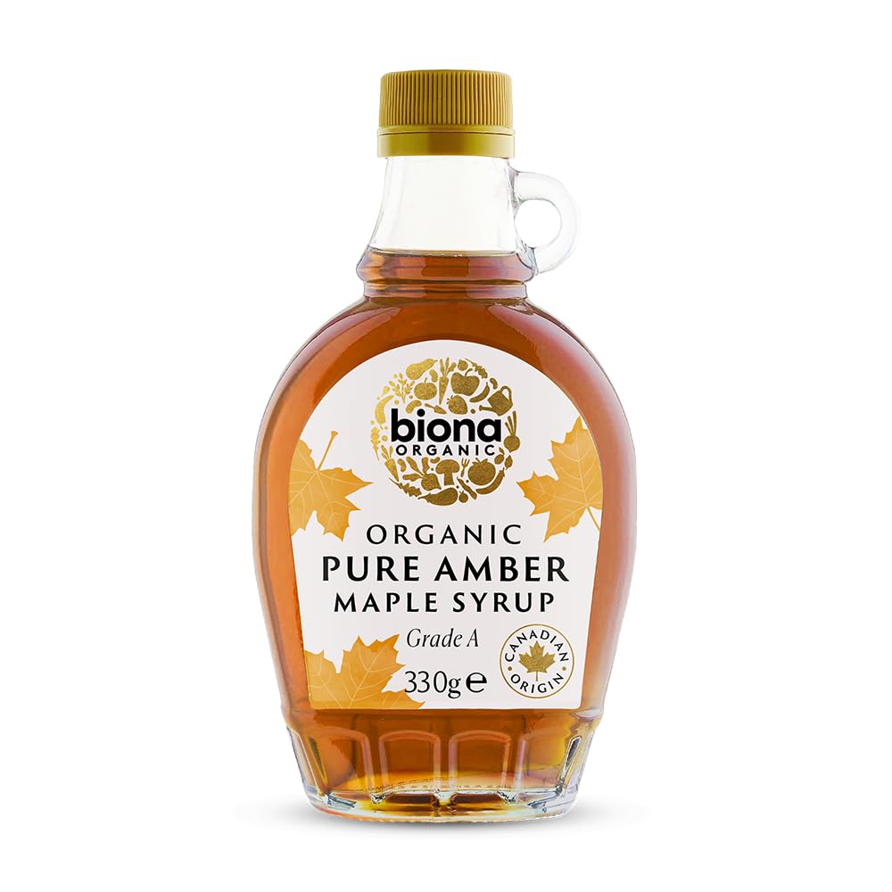 Biona Org Pure Maple Syrup Amber - 330g