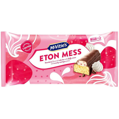 12 x Eton Mess Limited Edition Cake Bars 5pk - 123GM