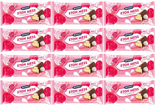 12 x Eton Mess Limited Edition Cake Bars 5pk - 123GM