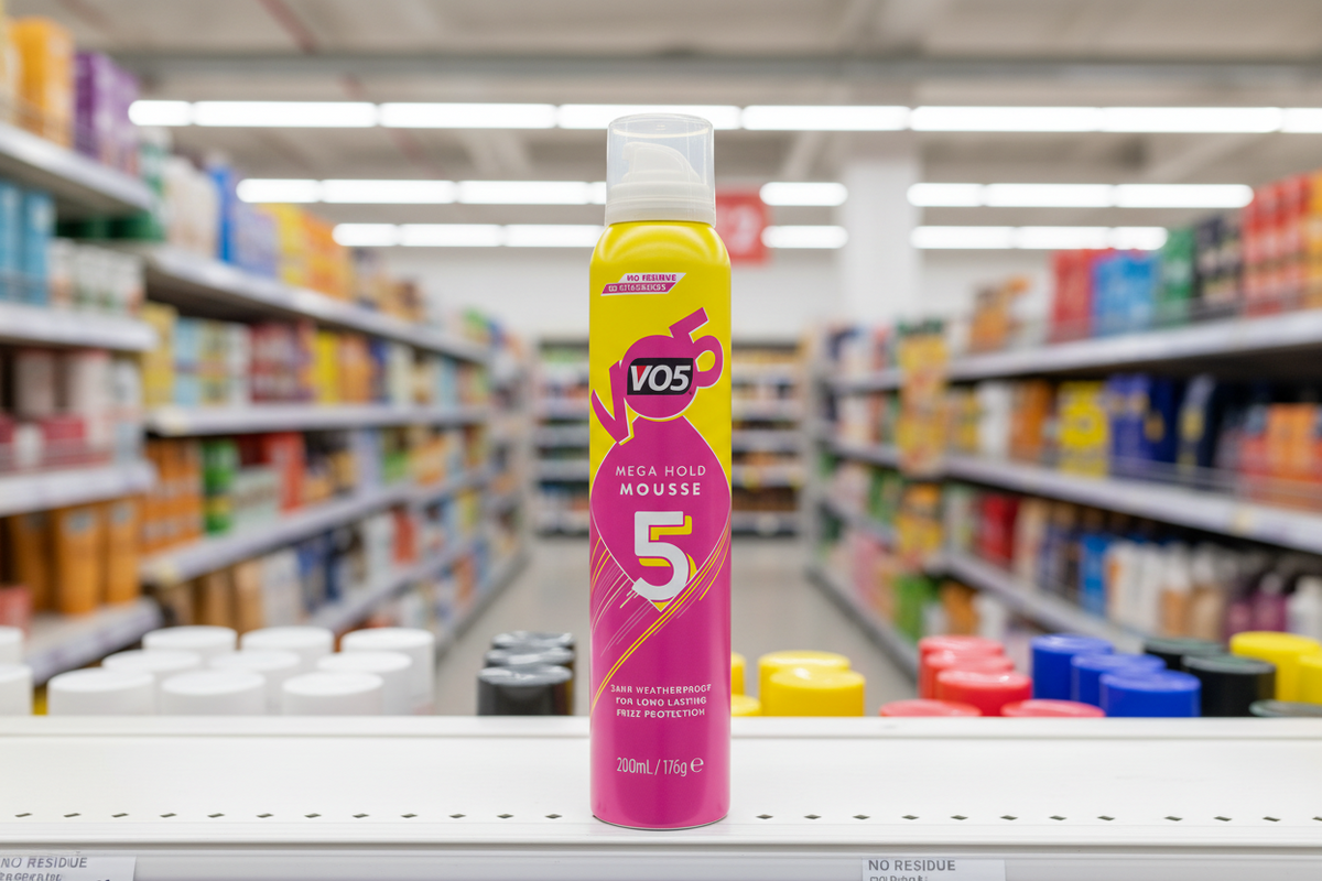 6 x V05 Mousse Mega Hold  - 200ML