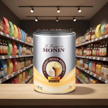 Monin Vanilla Frappe Base 1.36Kg