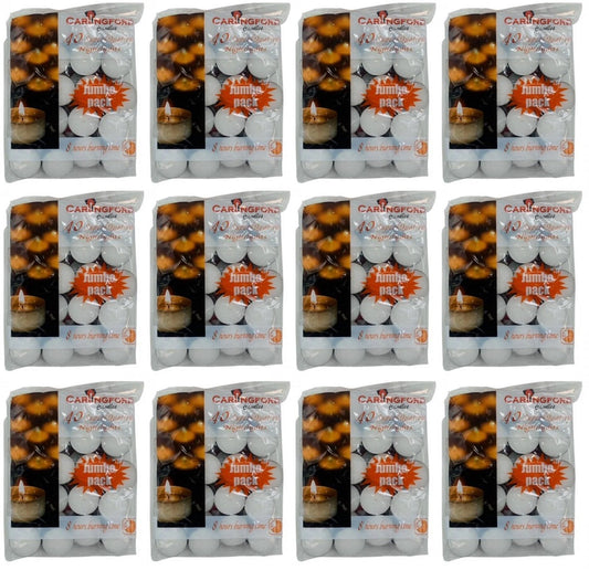 12 x Carlingford White Nightlight 8 Hour - 40 Pack