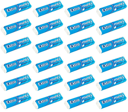 24 X Extra Mints Sugarfree Peppermint Roll Pack 16 PCE