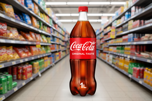 12 x Coca Cola Bottle (Coke) 1 Ltr