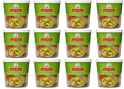 12 x Mae Ploy Curry Paste Green