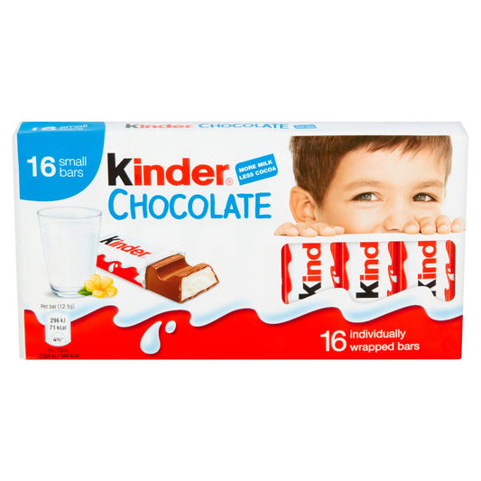 16 x Kinder Chocolate - 200GM