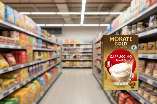12 x Mokate Gold Premium Cappuccino Classic - 140GM