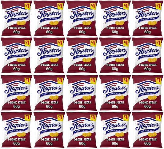 20 x Roysters T-bone Steak - 60GM