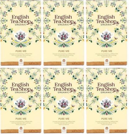 6 x English Tea Shop Pure Me Wellness - 20Bags