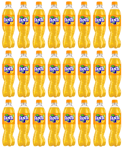 24 x Fanta Orange Contour 500Ml