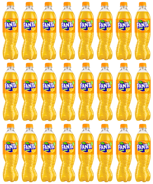 24 x Fanta Orange Contour 500Ml