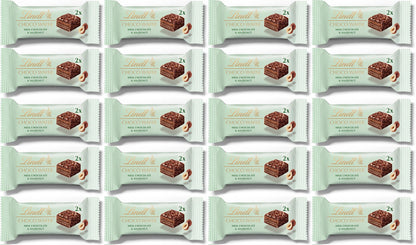 20 x Lindt Choco Wafer Milk Hazelnut  - 30GM