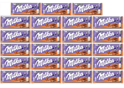 23 x Milka Caramel Large Bar - 100GM