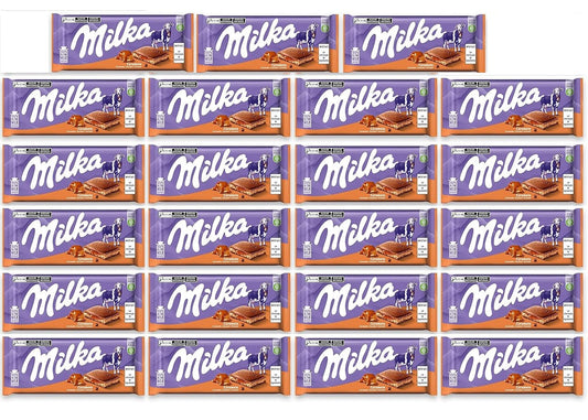 23 x Milka Caramel Large Bar - 100GM