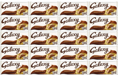 20 x Galaxy Milk Large Bar - 180GM